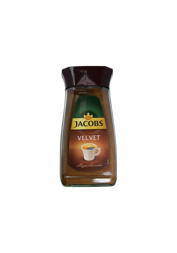Jacobs Velvet Instant Coffee 200g (Pack of 2) - Image 1